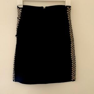 Bebe form fitting sexy black skirt